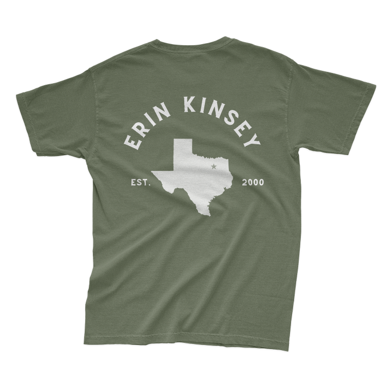 "Better on Me" Texas Tee