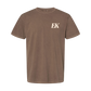 Brown "tx" Tee
